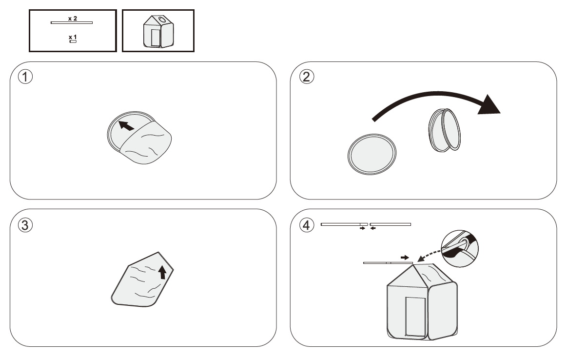 Grocery Kids Tent. image 5