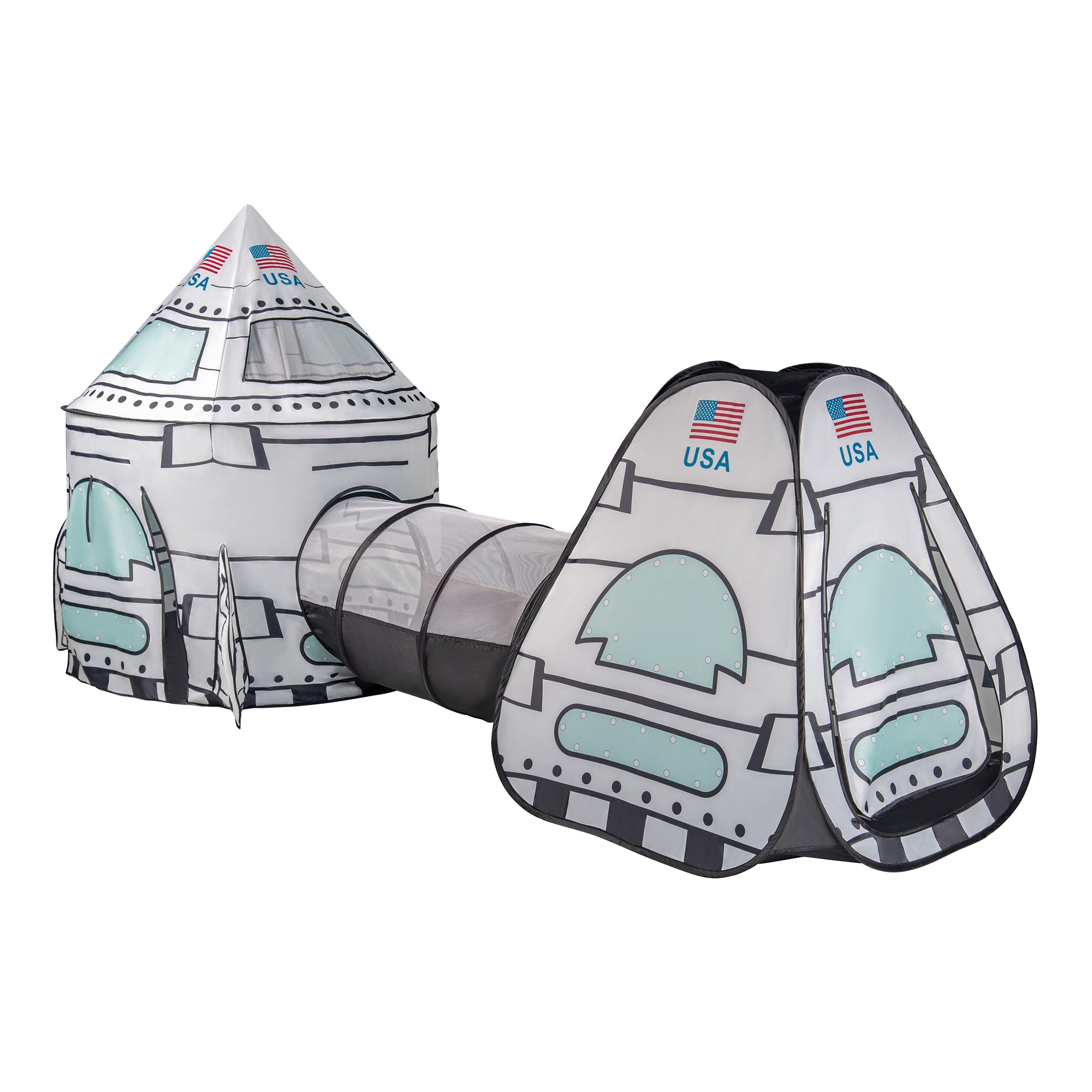 Rocket Ship Kids Tent.